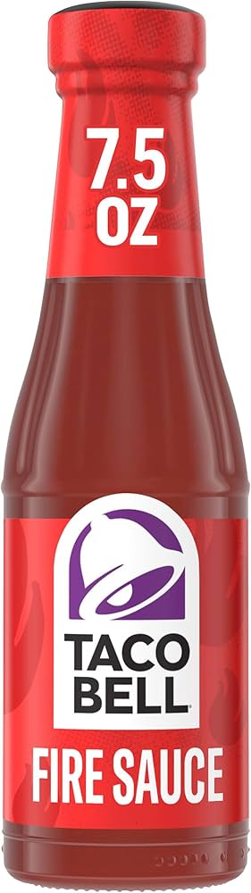 Taco Bell Fire Sauce (7.5 OZ)