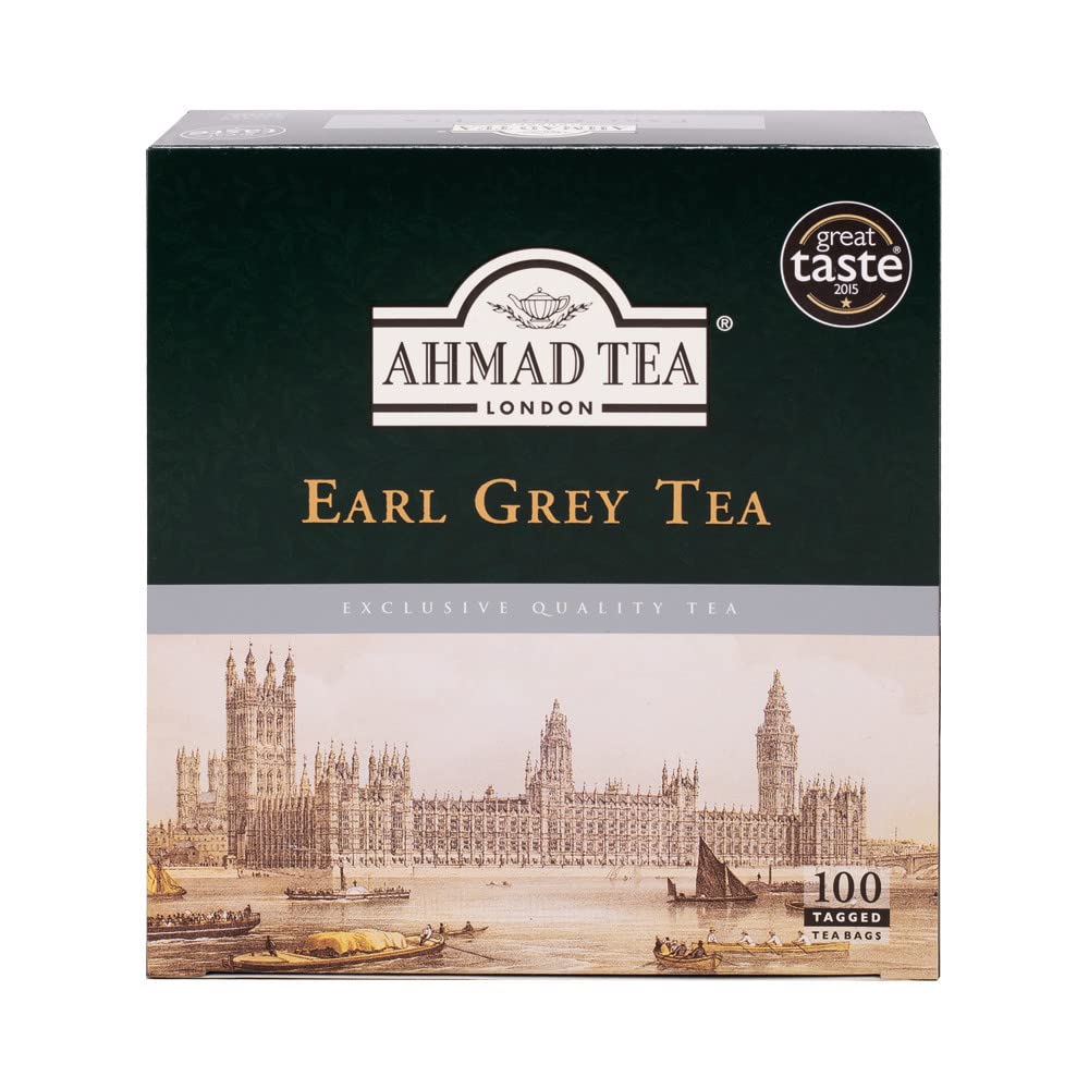 Ahmad Earl Grey Aromatic Tea Bags (100CT) - Papaya Express