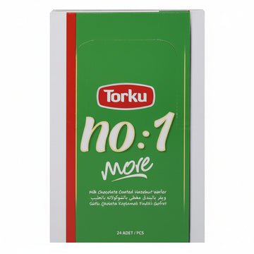 Torku No:1 Milk - Chocolate Wafer W/ Cocoa Hazelnut Cream (24CT) - Papaya Express