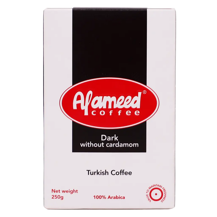 ALAMEED COFFEE DARK W/O CARDAMOM (8OZ)