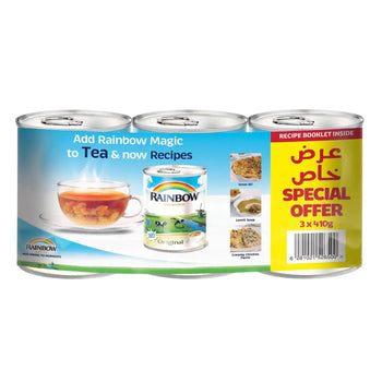 Rainbow Original Evaporated Milk (3*410g) - Papaya Express