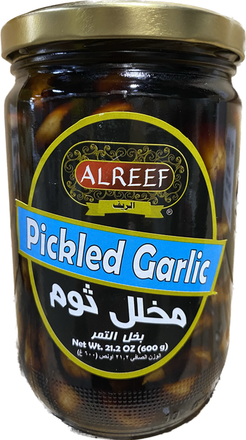 ALREEF GARLIC PICKLES WITH DATES (600G) - Papaya Express