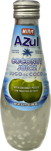 AZUL COCONUT JUICE W/PIECES GLASS (9.8OZ)