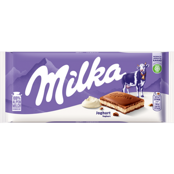 Milka Yogurt Chocolate Bar (100g) - Papaya Express