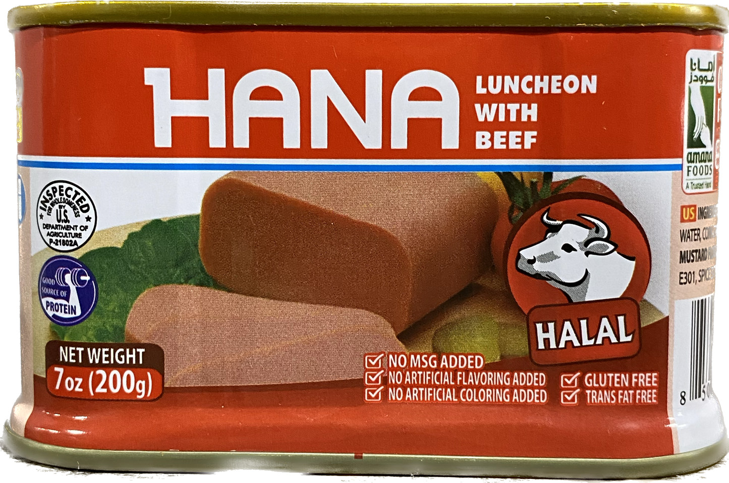 HANA BEEF LUNCHEON (200G) - Papaya Express