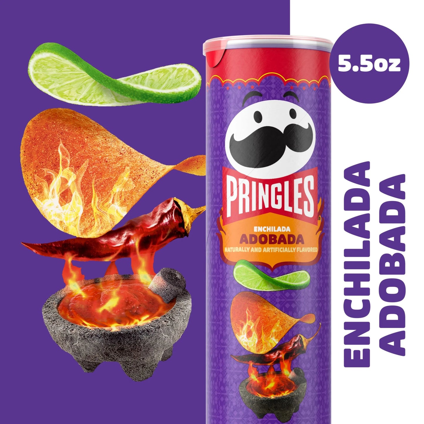 Pringles Enchilada Adobada (5.5OZ)