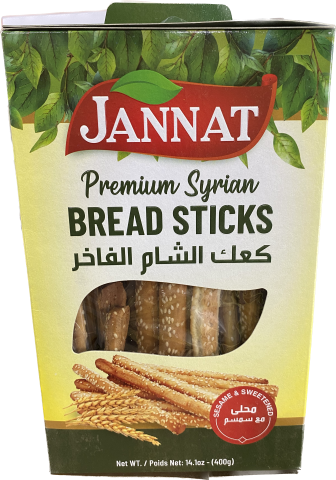 Jannat Sesame & Sweetend Bread Sticks (400g) - Papaya Express