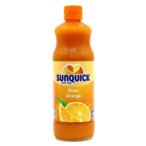 SUNQUICK ORANGE GLASS (700ML) - Papaya Express