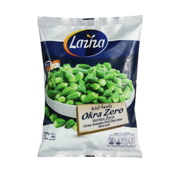 LAZIZA FROZEN OKRA ZERO(14oz) - Papaya Express