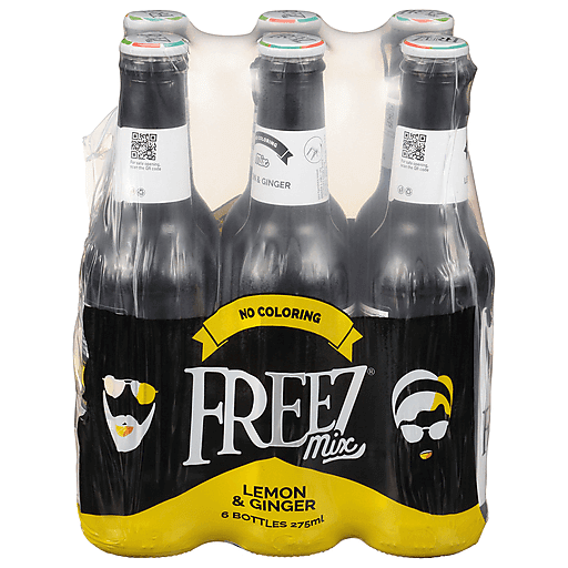 Freez Lemon & Ginger (6 Pk) - Papaya Express