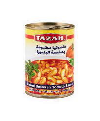 TAZAH BAKED BEANS IN TOMATO SAUCE (400G) - Papaya Express