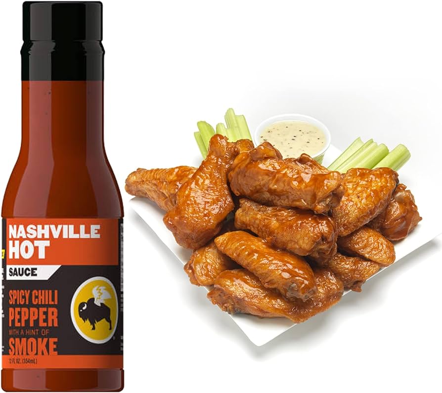 Buffalo Wings Nashville Hot Sauce (12 oz)