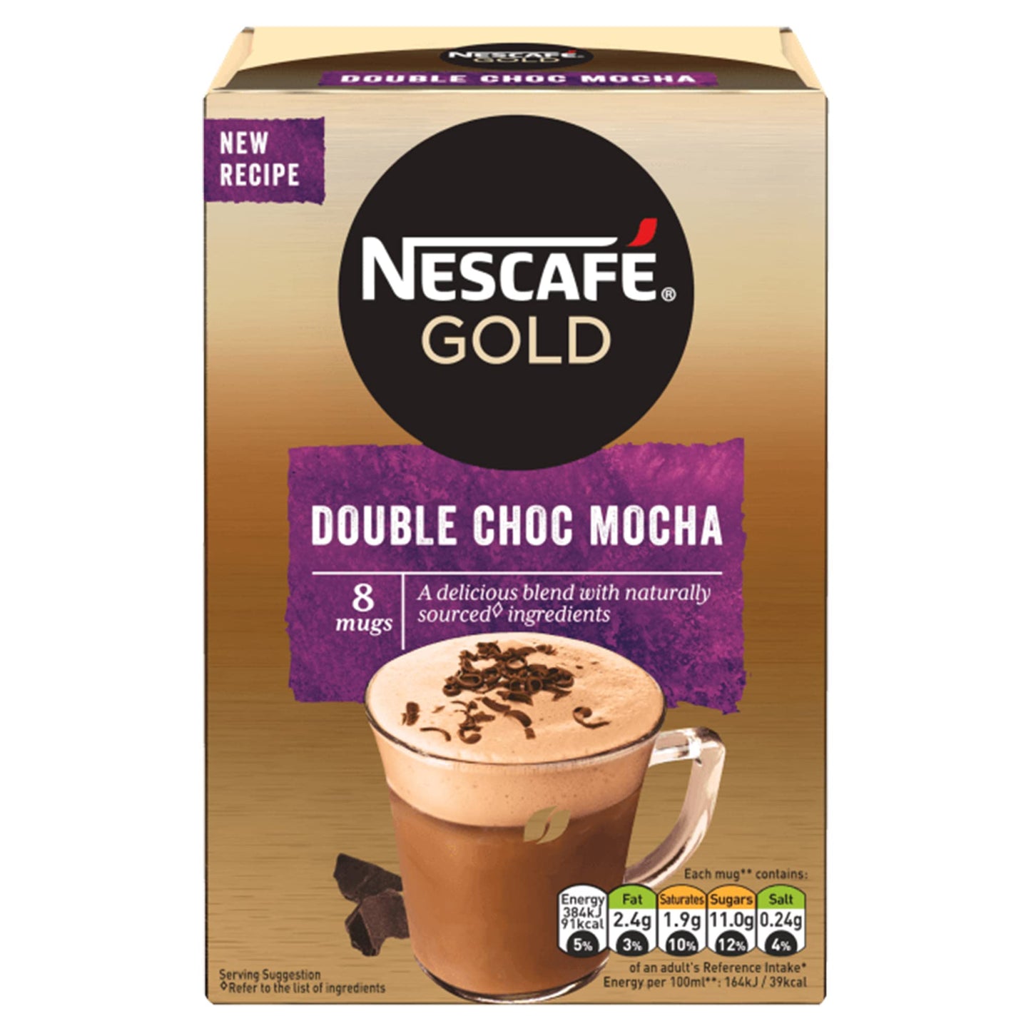 Nescafe Gold Double Choco Mocha (144G)