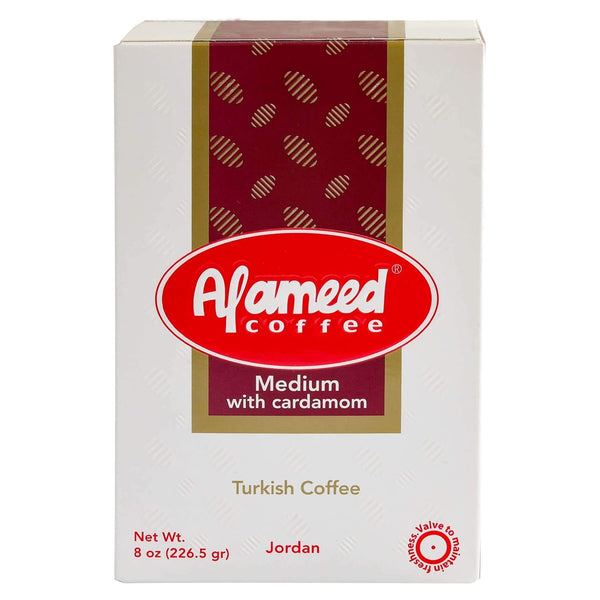 Al Ameed Coffee Medium W/O Cardamom (8OZ) - Papaya Express