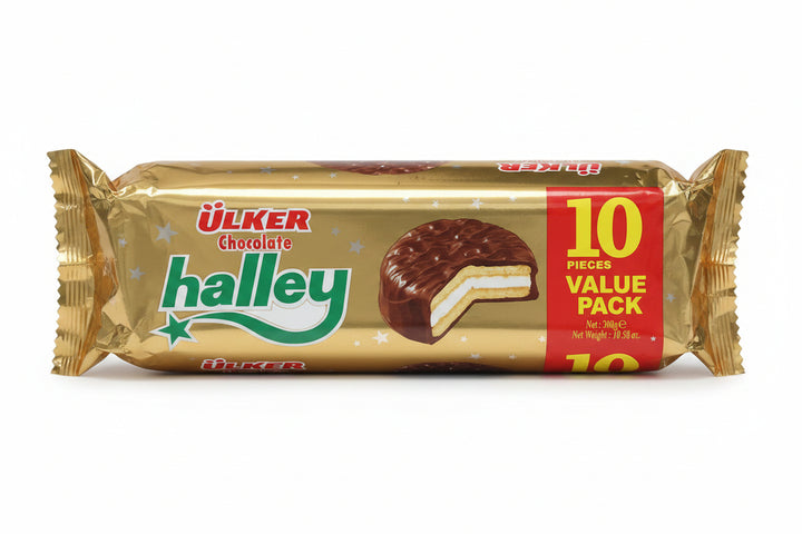 Ulker Chocolate Halley (10 ct) - Papaya Express