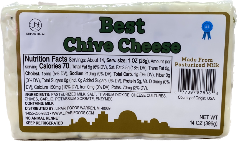 BEST SPANICH CHEESE W/CHIVES (14OZ) - Papaya Express