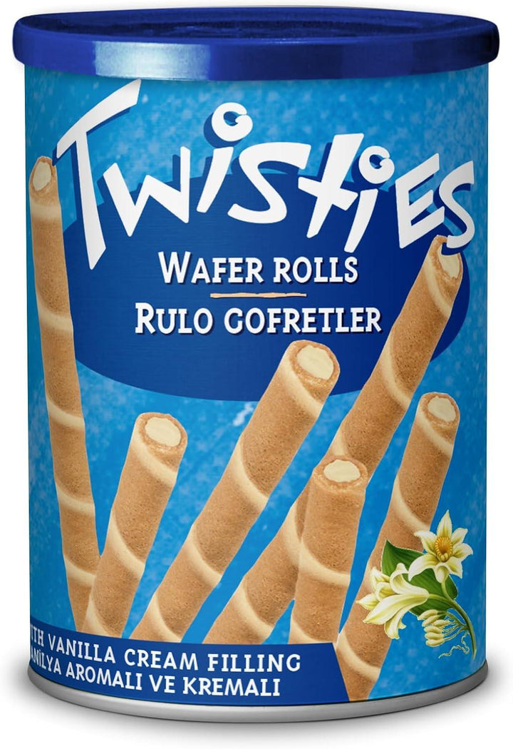 Twisties Vanilla Wafer rolls (400g)