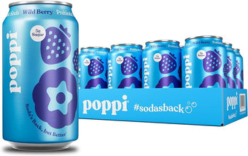 Poppi Wild Berry (12 ozx12 pk) - Papaya Express