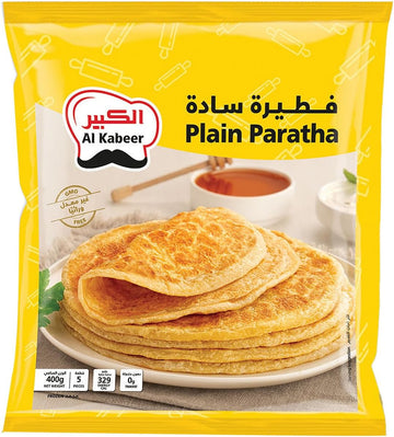 Al Kabeer Plain Paratha (400 g) - Papaya Express