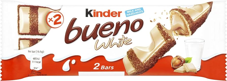 Kinder Bueno White Chocolate (2 Bars)