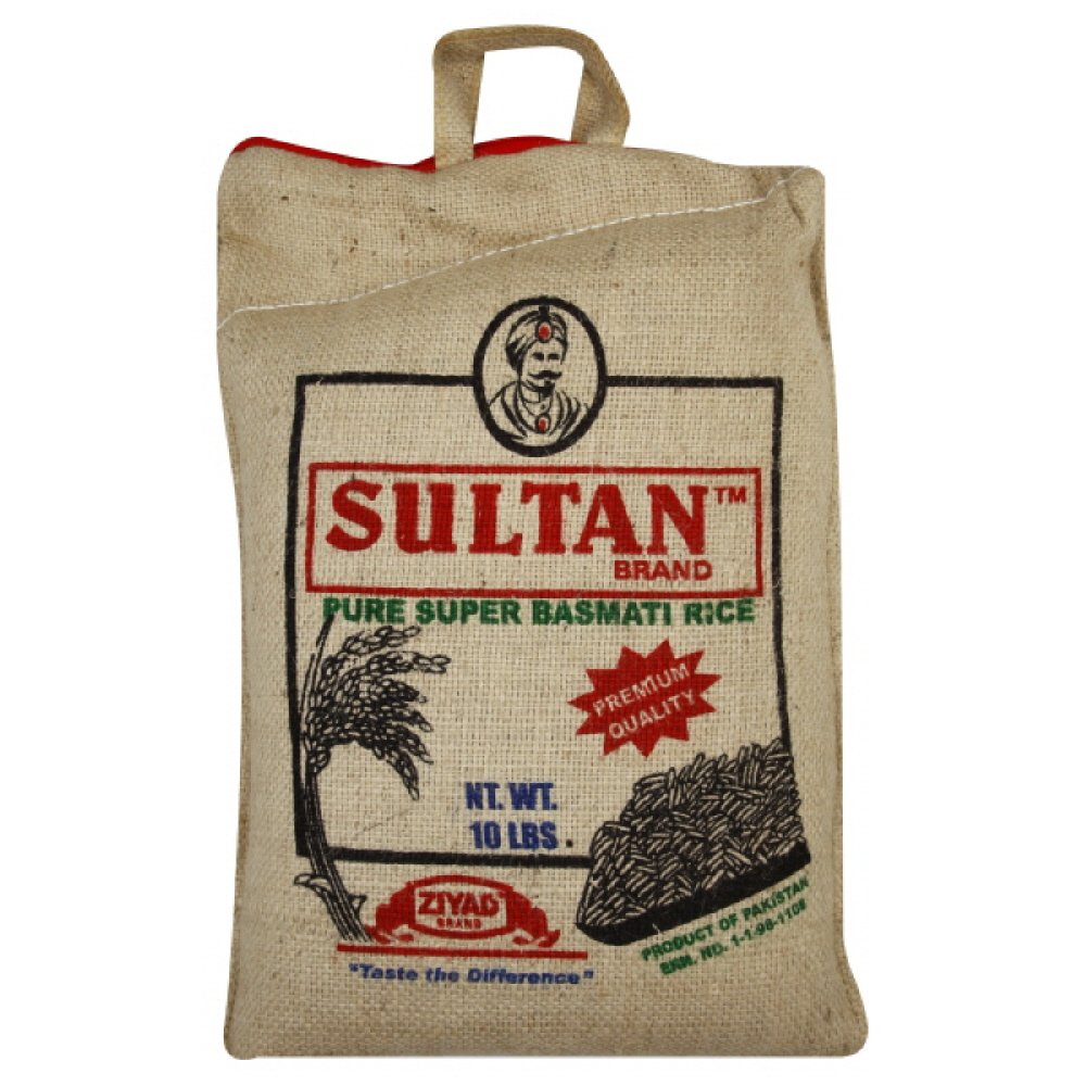 Sultan Basmati Rice (10LB) - Papaya Express