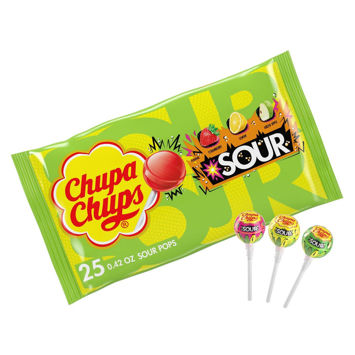 CHUPA CHUPS SOUR CANDY (10.5OZ)