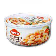 SERA WHITE BEANS W/ TOMATO(320G) - Papaya Express