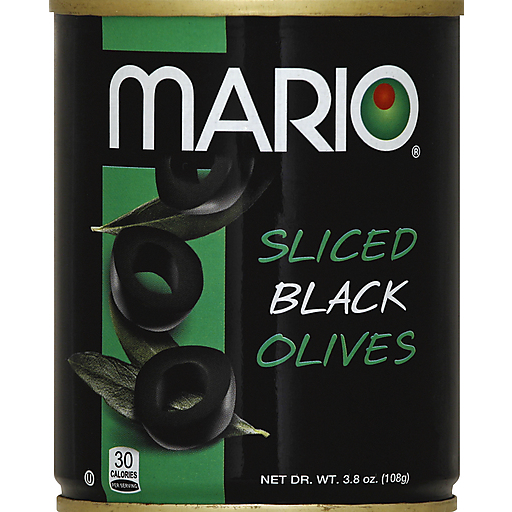 Mario Sliced Black Olives (3.8 oz)