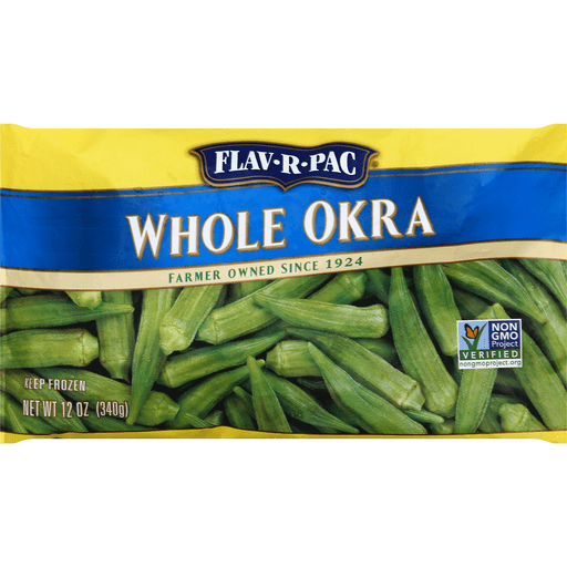 Flav-R-Pac Whole Okra (340g) - Papaya Express
