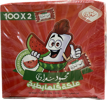 Sharawi Strawberry Chewing Gum (100ct) - Papaya Express