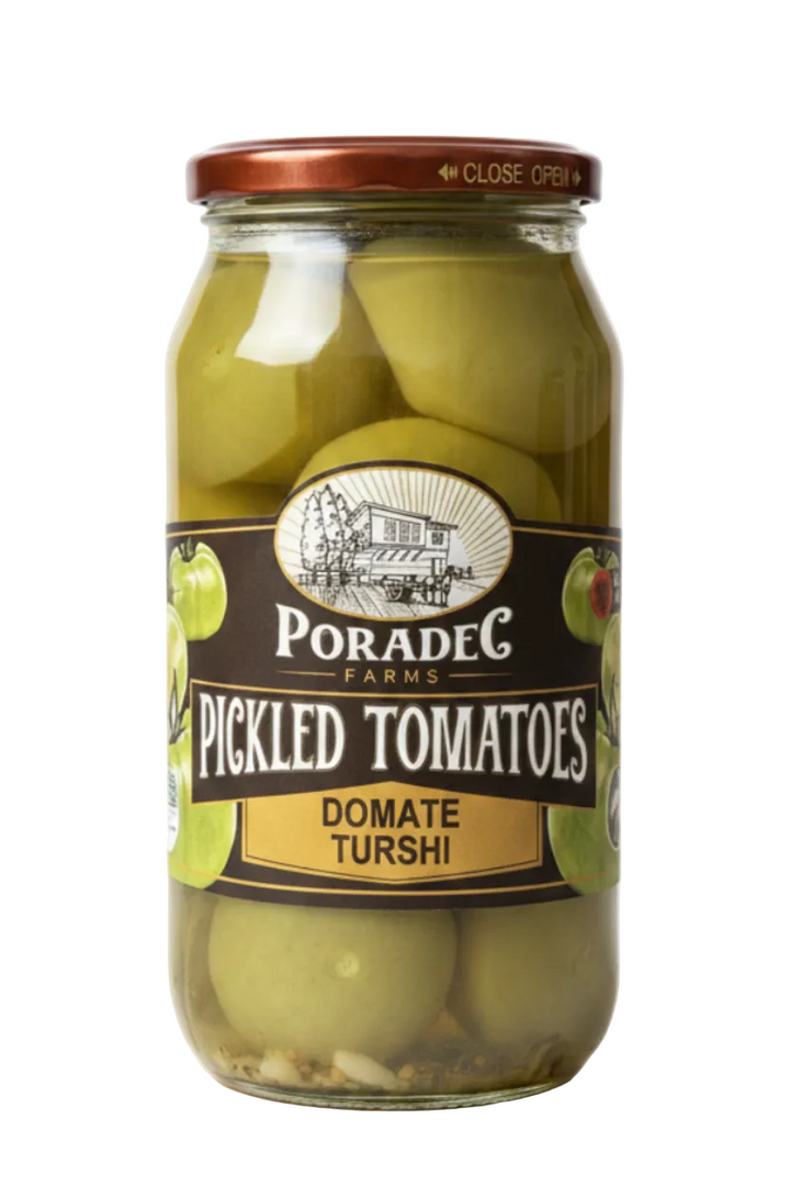 PORADEC GREEN SLICED PICKLED TOMATO (910G) - Papaya Express