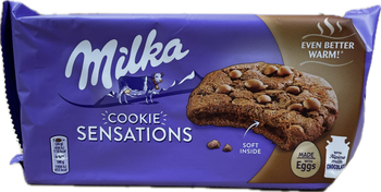 MILKA COOKIES CHOCO SENSATIONS SOFT INSIDE COOKIE (156G) - Papaya Express