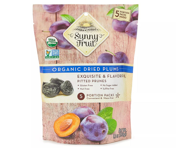 Sunnyfruit Organic Dried Plums (5.3oz) - Papaya Express