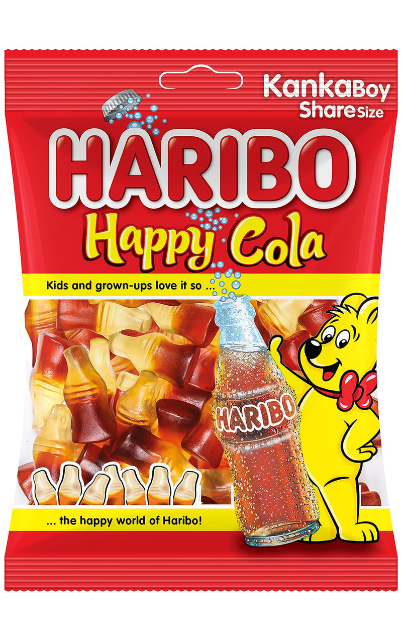 Haribo happy-cola 80 g - Papaya Express