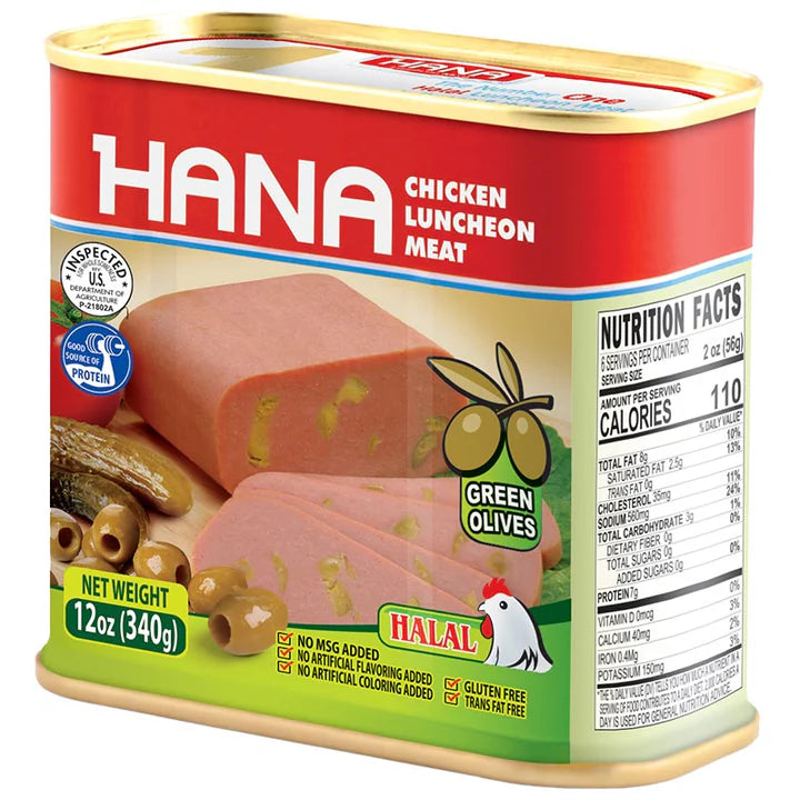 Hana Chicken Luncheon With Olives (340g)