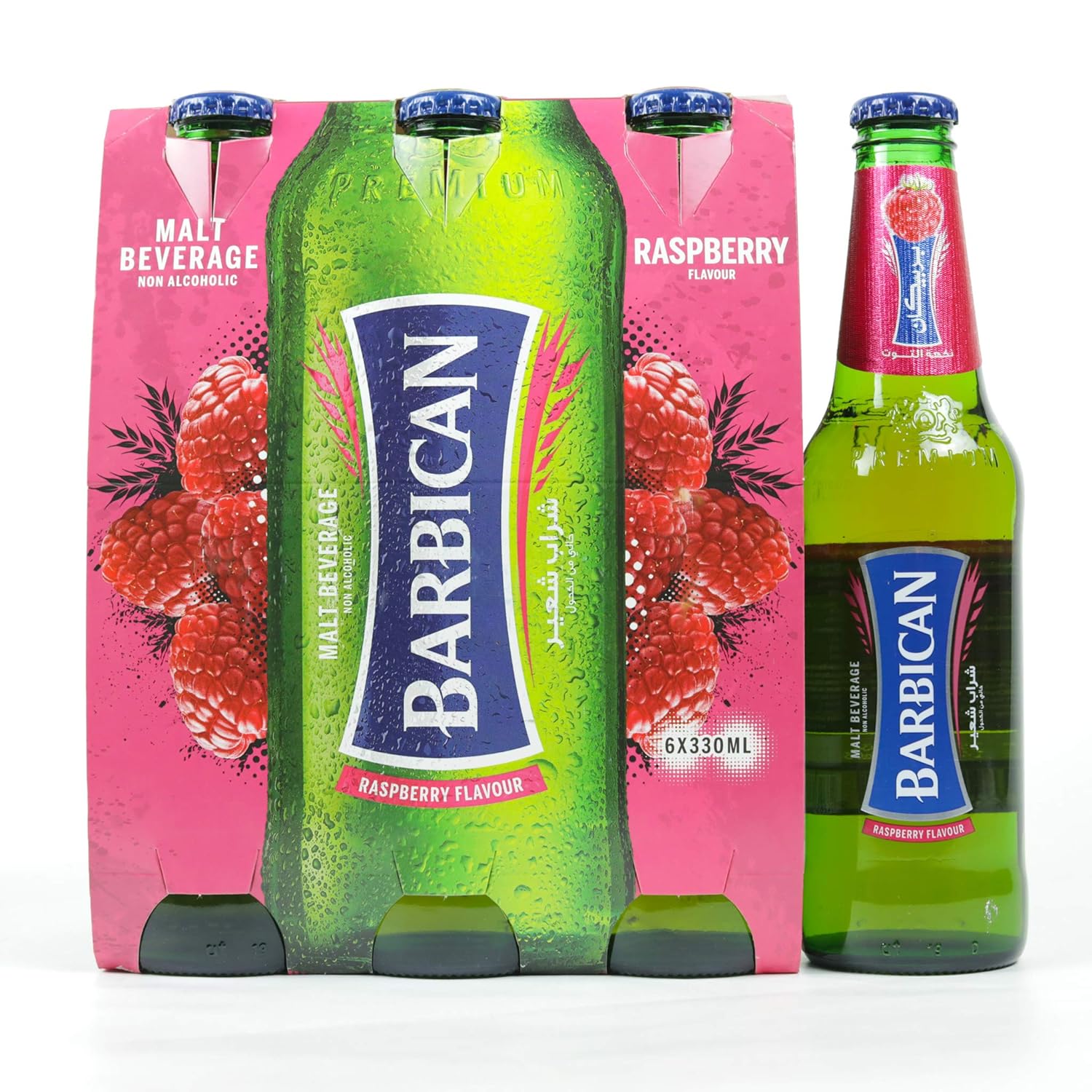 Barbican Non-Alcoholic Drink- Raspberry - Papaya Express