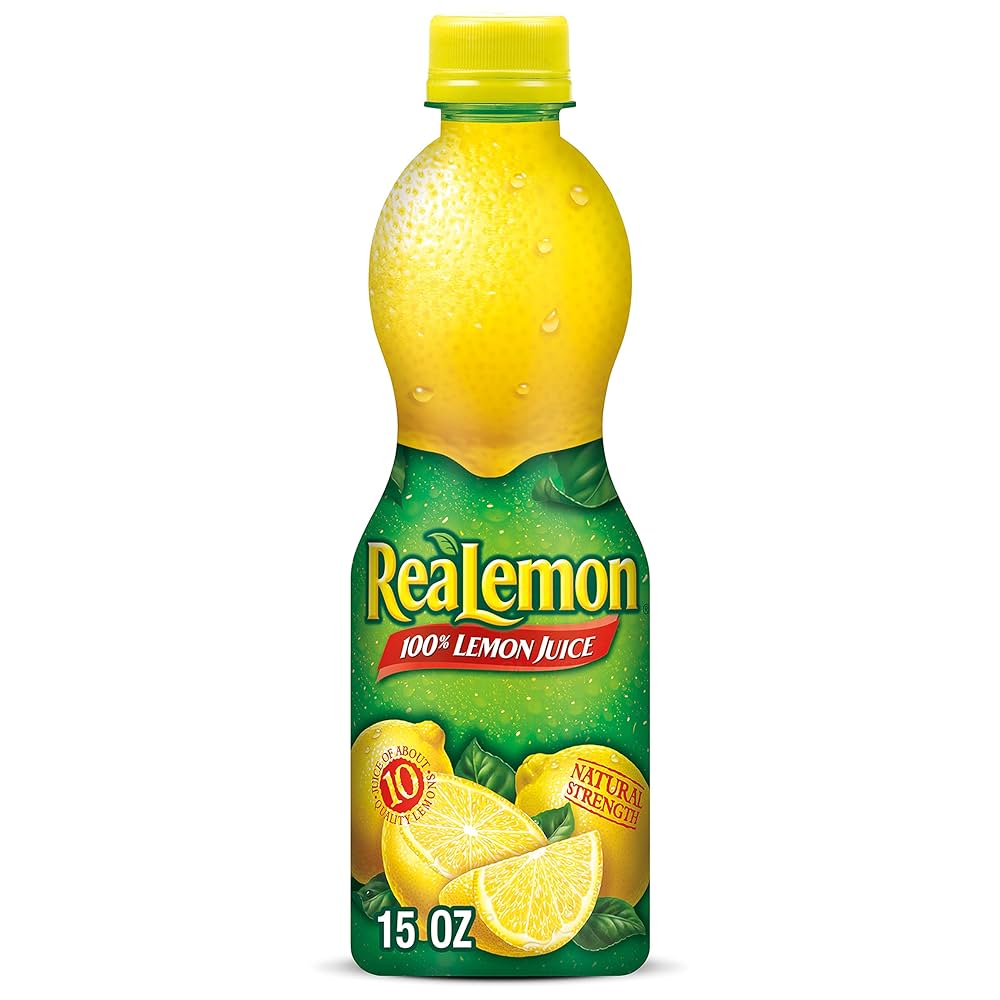 Realemon 100% Lemon Juice (15 oz) - Papaya Express