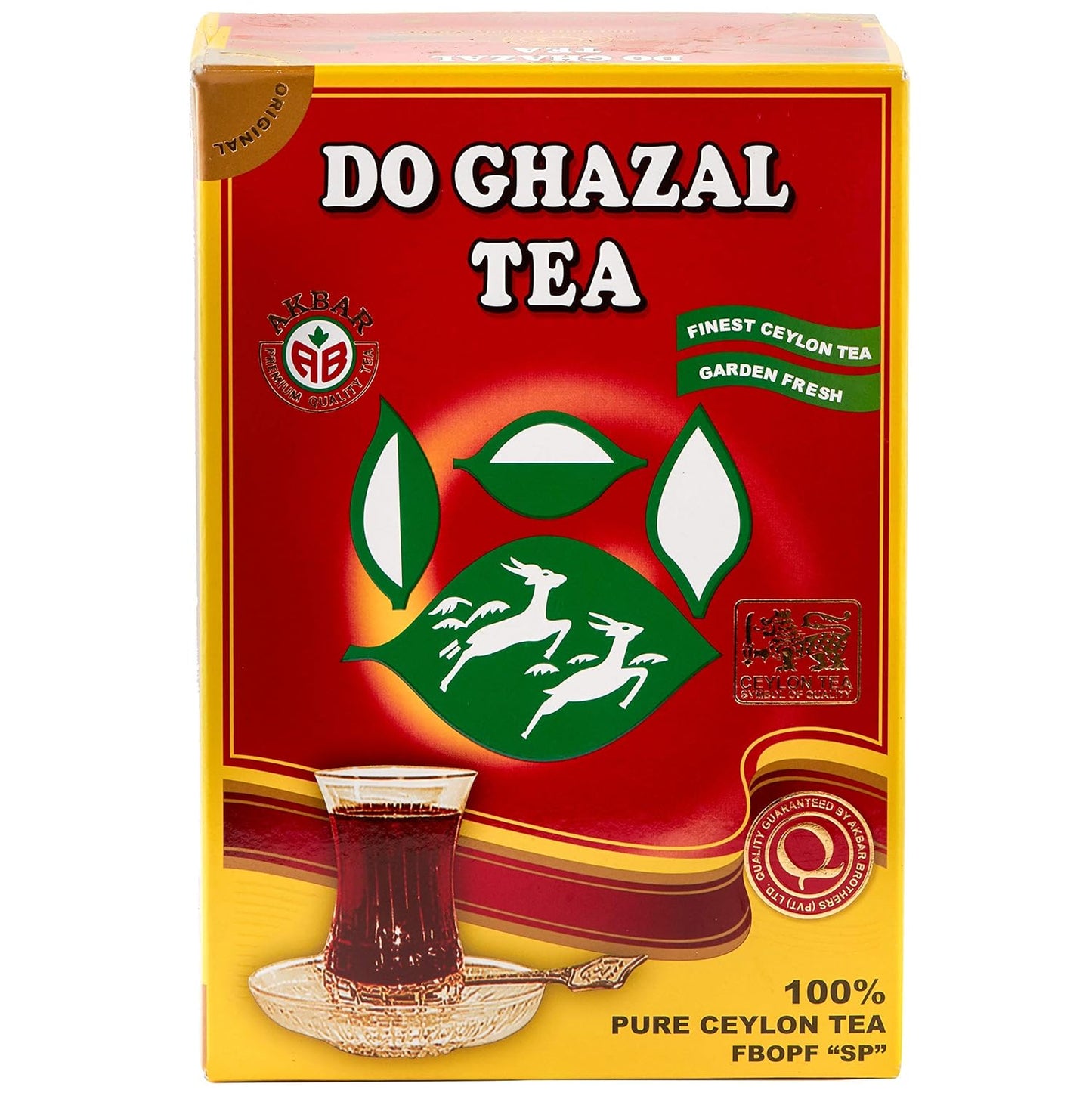 Do Ghazal Pure Ceylon Tea Black Loose Leaves (454g) - Papaya Express