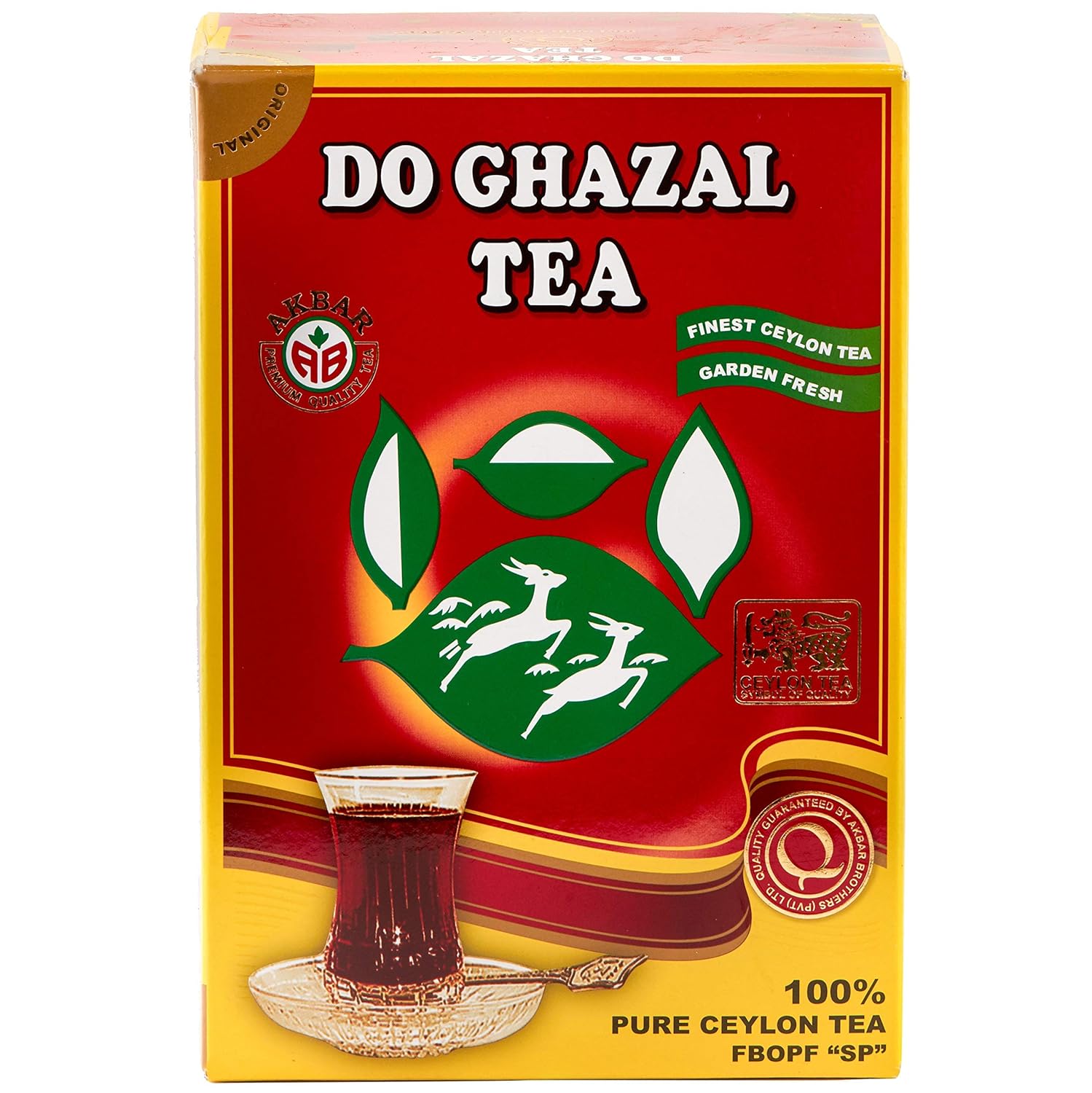 Do Ghazal Pure Ceylon Tea Black Loose Leaves (454g) - Papaya Express