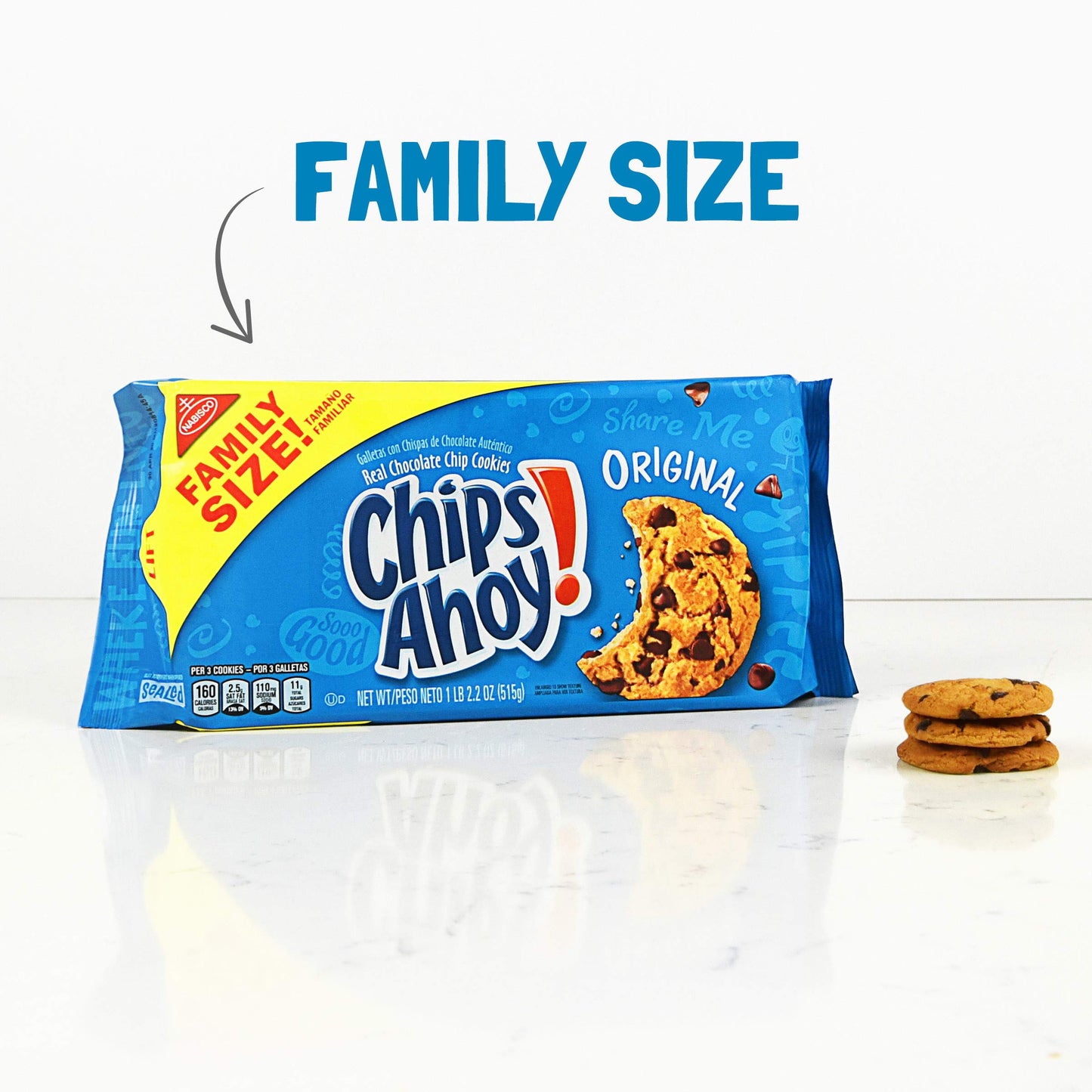 Chips Ahoy Family Size (2.2 OZ)