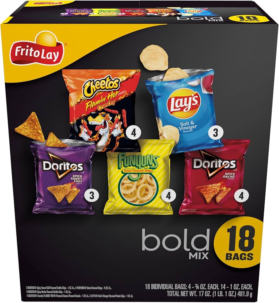 Frito Lay Bold Mix(18ct)