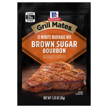 McCormick Grill Mates Brown Sugar Bourbon Marinade Mix  (1.25OZ) - Papaya Express