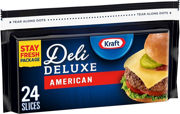 Kraft Deluxe American Cheese Wic Approved (24 ct)