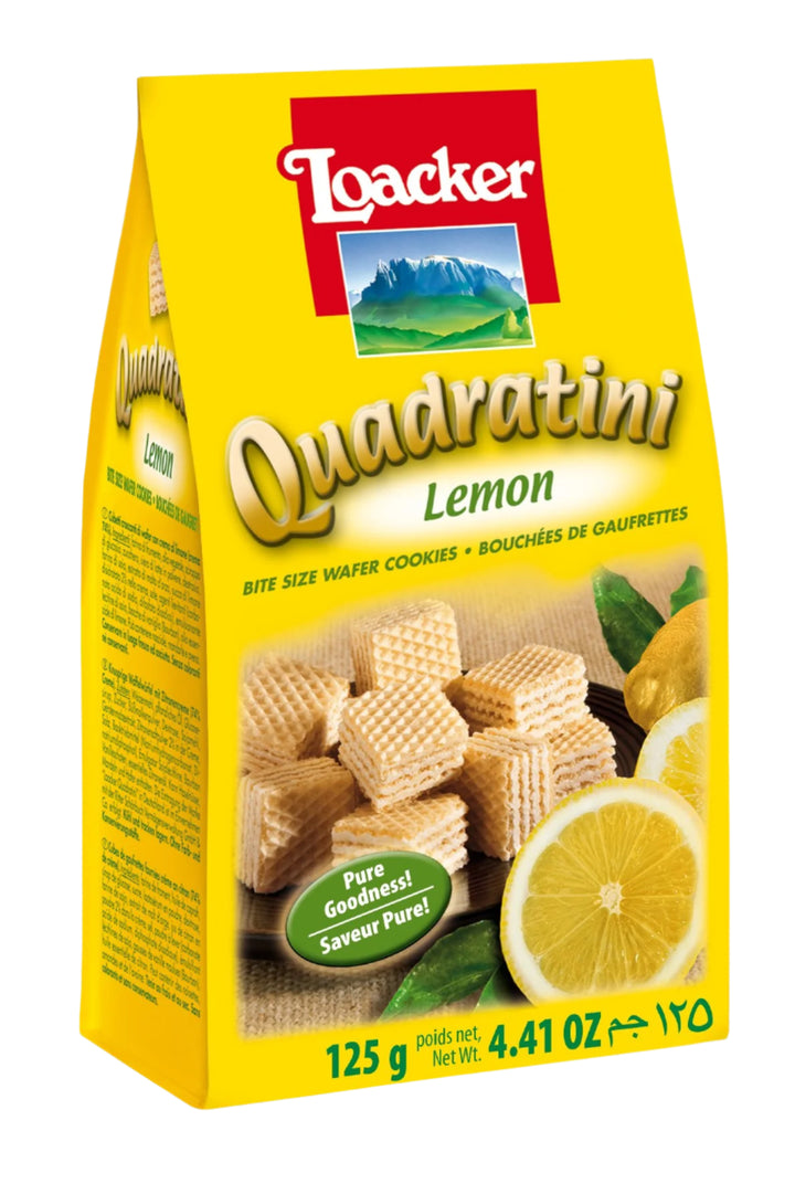 Loacker Lemon Wafer Cookies (250g) - Papaya Express