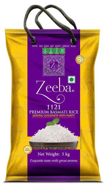 Zeeba Premium Basmati Rice (10 lb.) - Papaya Express