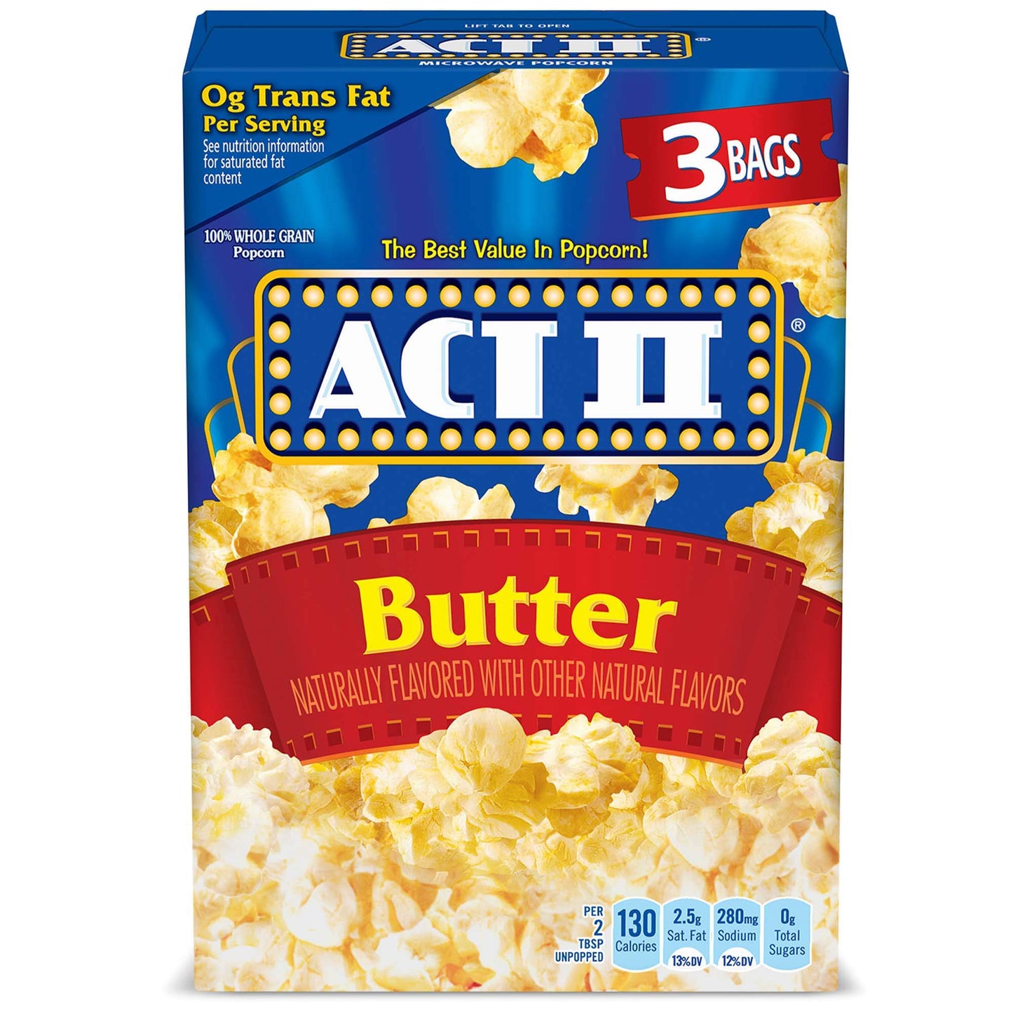 ACT II  Butter Popcorn (3CT)