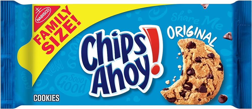 Nabisco Chips Ahoy! Cookies  Family Size (18.2 oz)