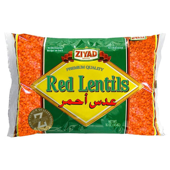 Ziyad Red Lentils (16 oz) - Papaya Express