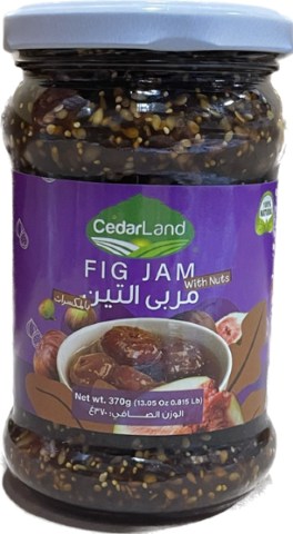 CedarLand Fig Jam W/ Nuts(370 g) - Papaya Express