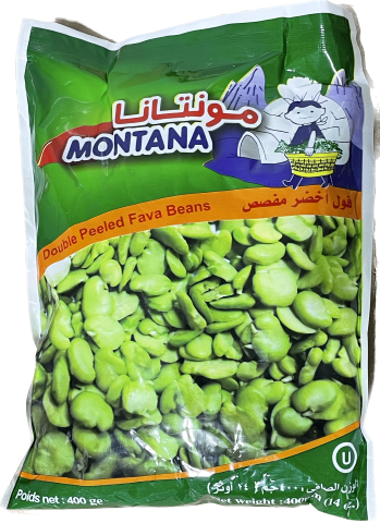 Montana Double Peeled Fava Beans (14 OZ ) - Papaya Express